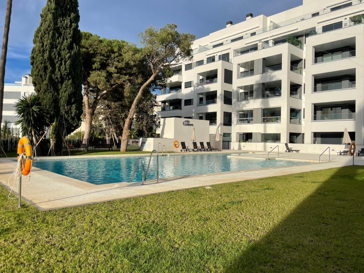 Апартаменты Marbella Centre With Terrace And Pool Экстерьер фото