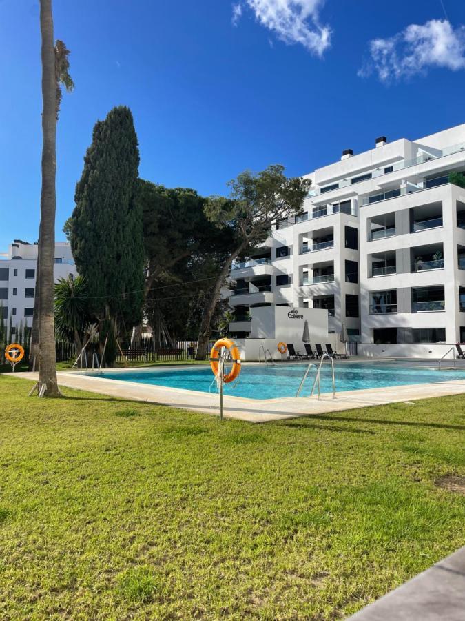 Апартаменты Marbella Centre With Terrace And Pool Экстерьер фото